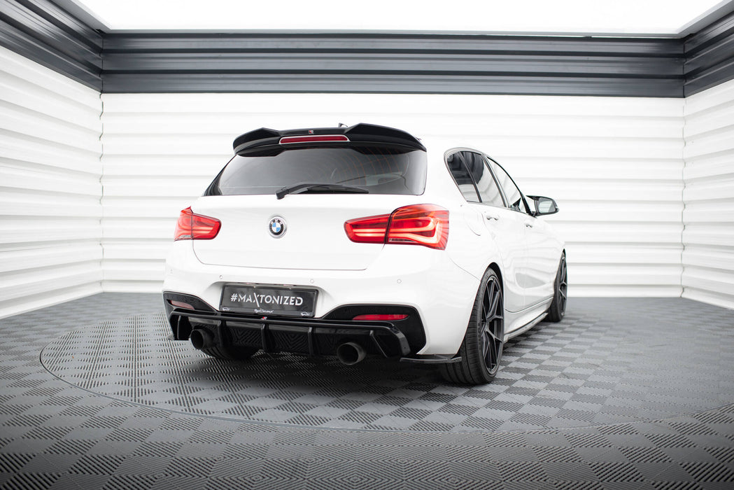 Maxton Design Rear Side Splitters V.5 (For rear valance v.3) BMW 1 M-Pack / M140i F20 Facelift