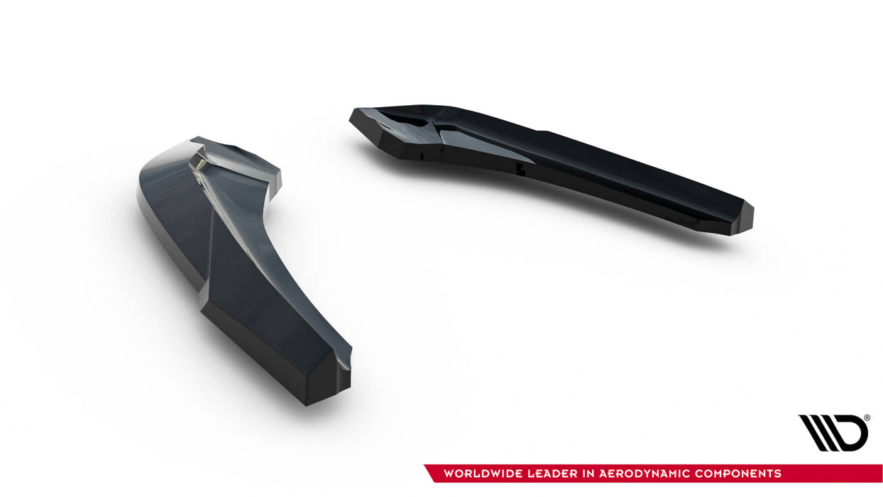 Maxton Design Rear Side Splitters V.5 (For rear valance v.3) BMW 1 M-Pack / M140i F20 Facelift