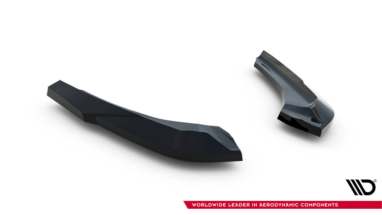 Maxton Design Rear Side Splitters V.5 (For rear valance v.3) BMW 1 M-Pack / M140i F20 Facelift