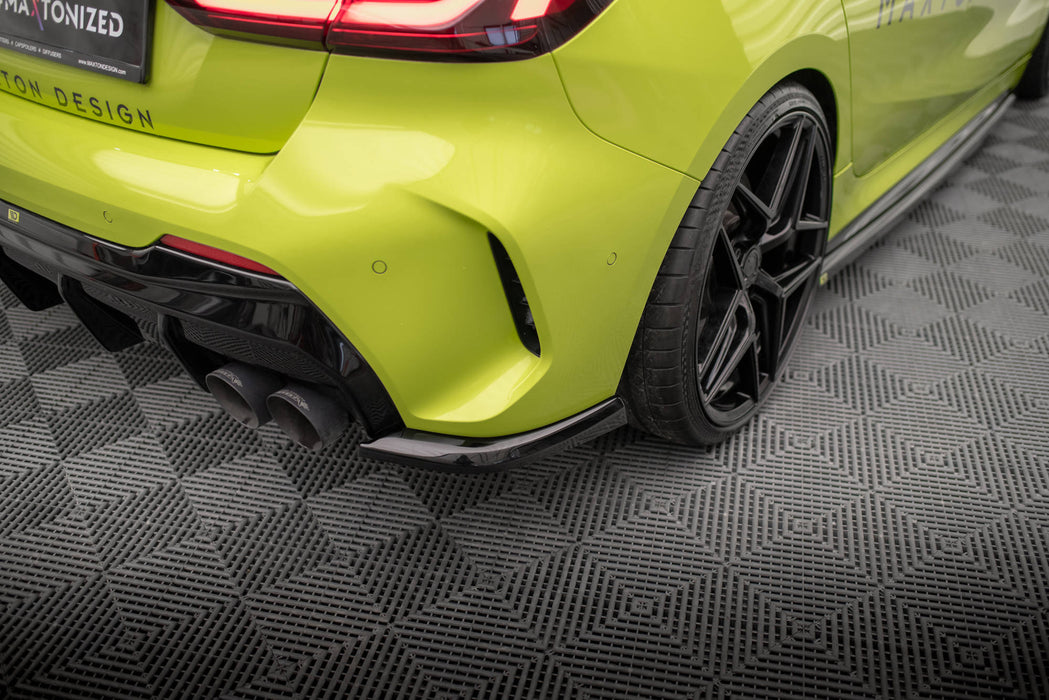 Maxton Design Rear Side Splitters V.5 (For rear valance v.3) for BMW 1 M-Pack /  M135i / 128ti F40