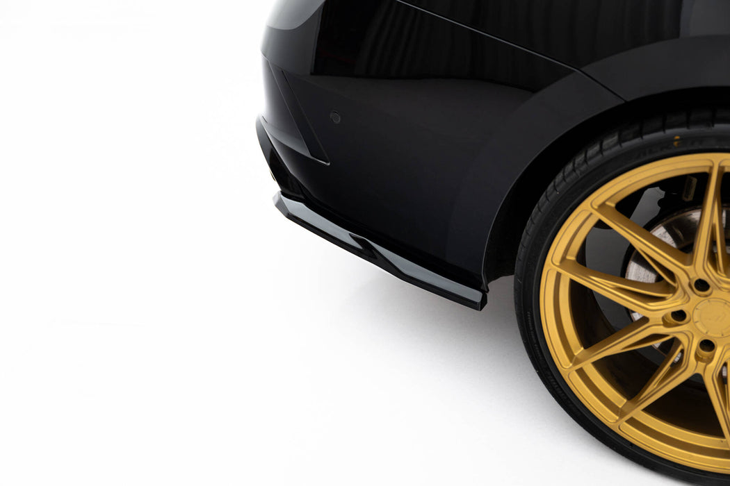 Maxton Design Rear Side Splitters V.5 Skoda Octavia RS Liftback / Combi Mk4 / Mk4 Facelift