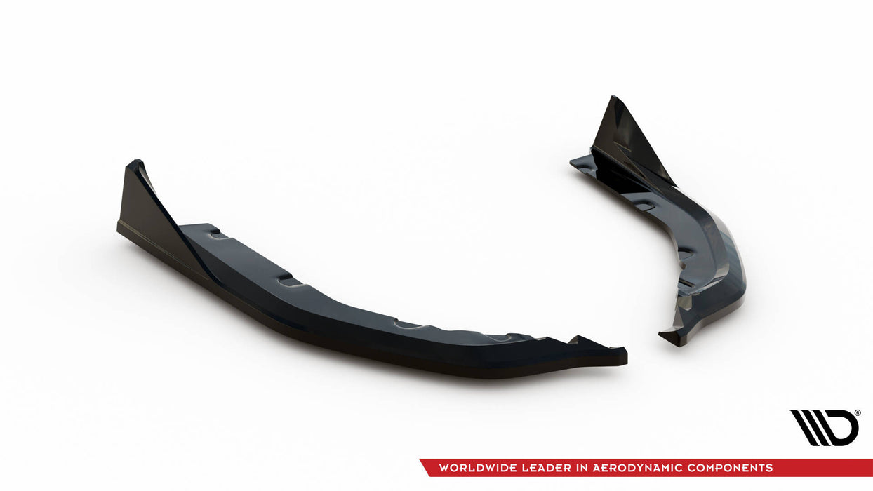 Maxton Design Rear Side Splitters V.6 CSL Look (For rear valance v.1)  BMW M3 Sedan / Touring G80 / G81