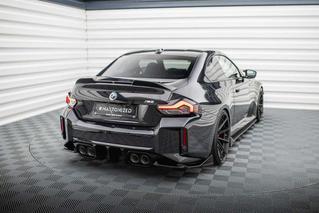 Maxton Design Rear Side Splitters V.6 (For rear valance v.2)  BMW M2 G87