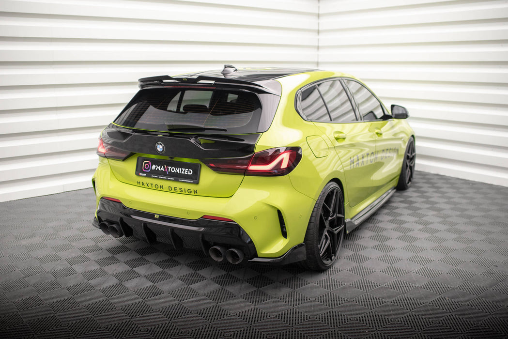 Maxton Design Rear Side Splitters V.6 (For rear valance v.3) for BMW 1 M-Pack /  M135i / 128ti F40