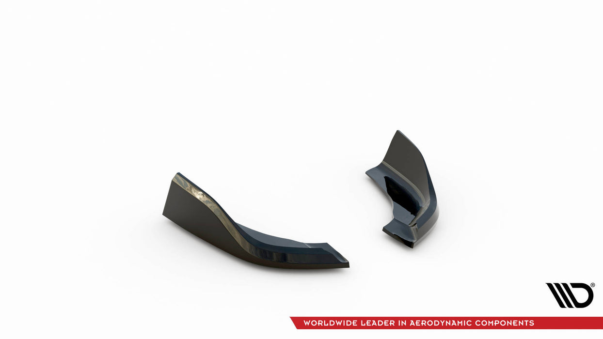 Maxton Design Rear Side Splitters V.6 (For rear valance v.3) for BMW 1 M-Pack /  M135i / 128ti F40