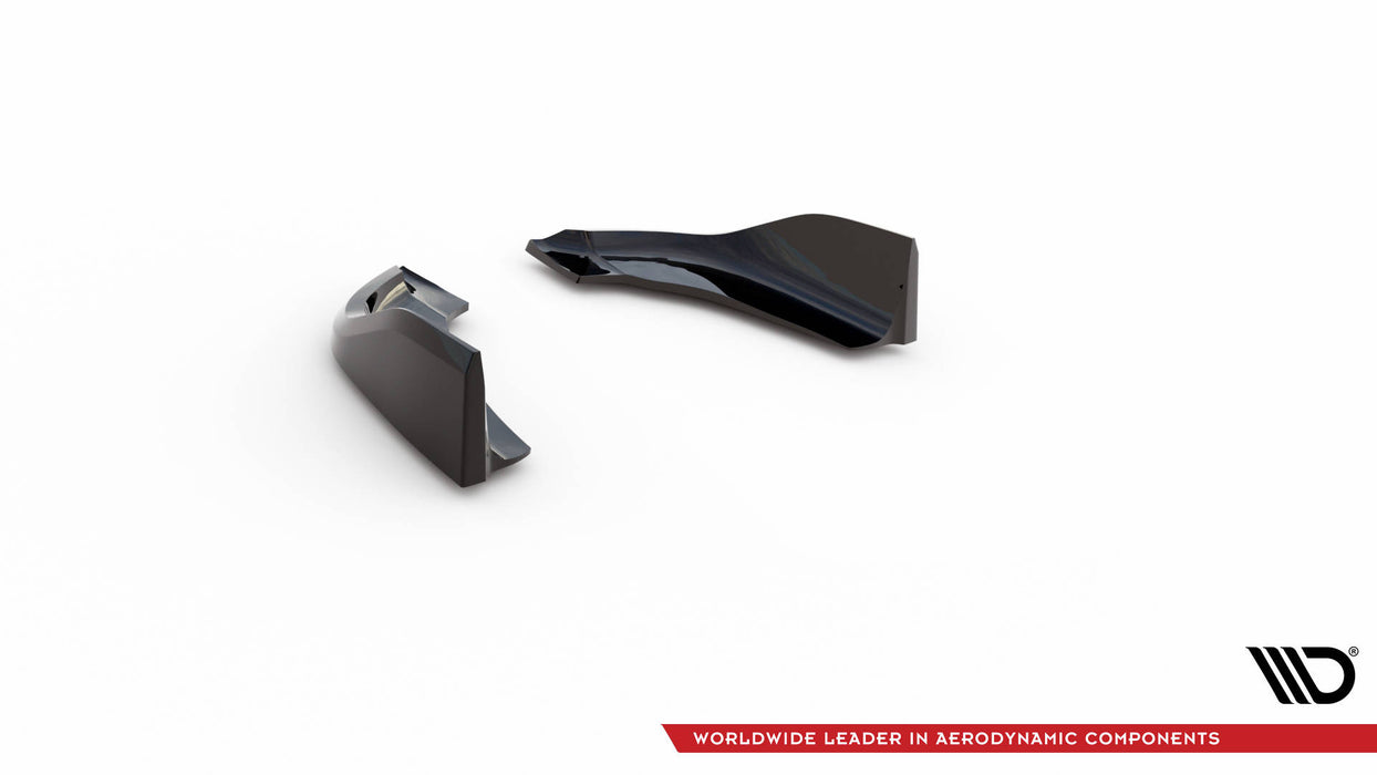 Maxton Design Rear Side Splitters V.6 (For rear valance v.3) for BMW 1 M-Pack /  M135i / 128ti F40