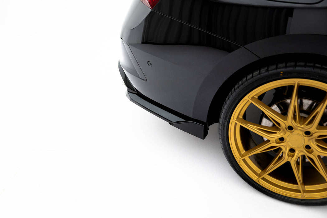 Maxton Design Rear Side Splitters V.6 Skoda Octavia RS Liftback / Combi Mk4 / Mk4 Facelift