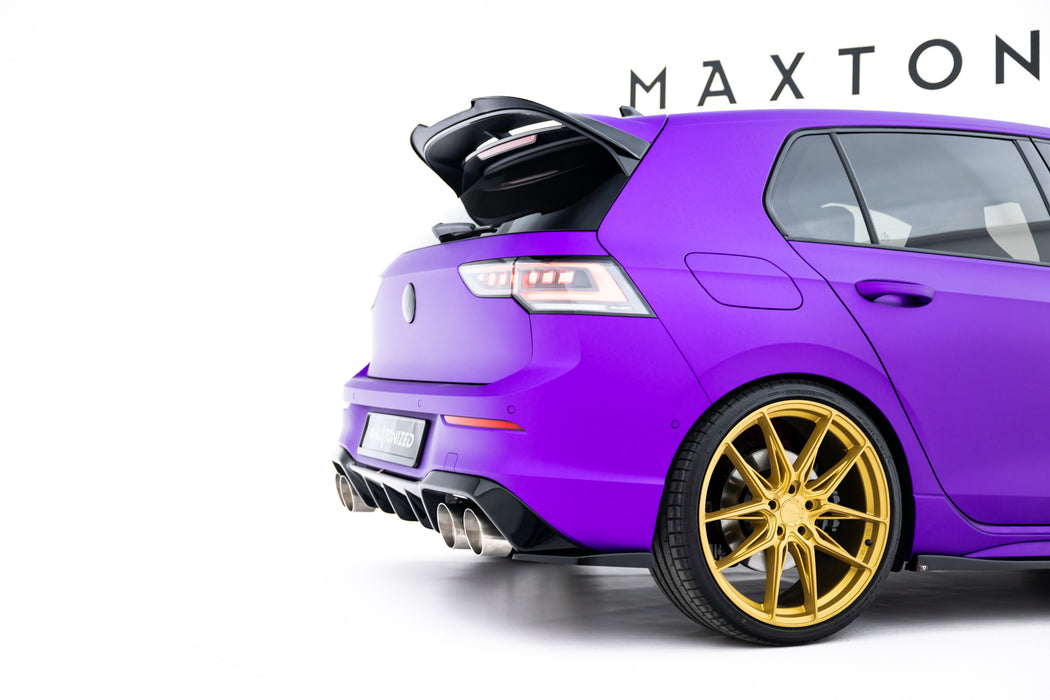 Maxton Design Rear Side Splitters V.6 for Volkswagen Golf R Mk8 Facelift