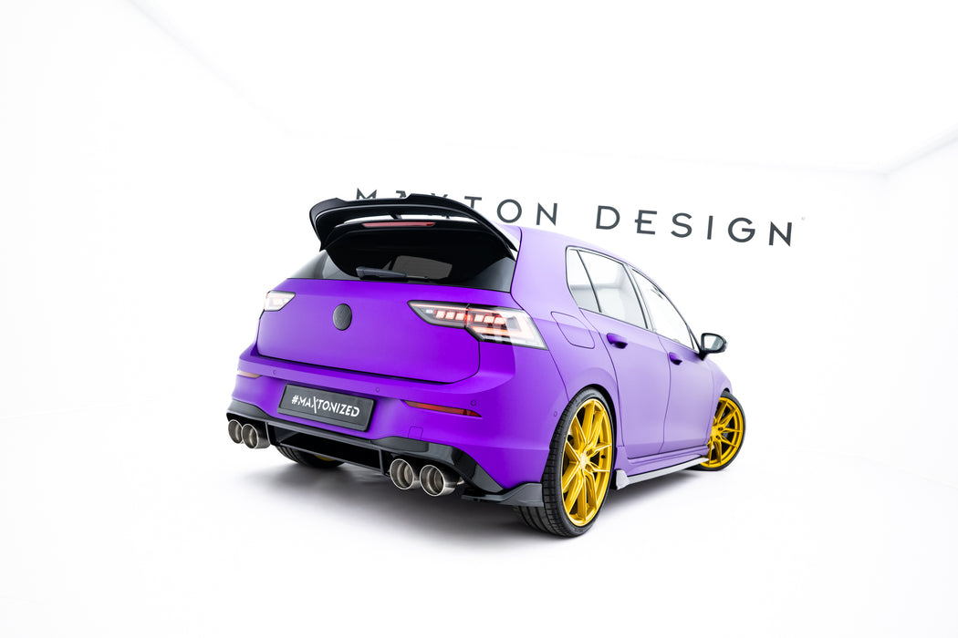 Maxton Design Rear Side Splitters V.7 Volkswagen Golf R  Mk8 / Mk8 Facelift