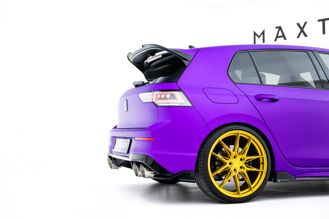 Maxton Design Rear Side Splitters V.7 Volkswagen Golf R  Mk8 / Mk8 Facelift