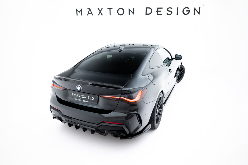 Maxton Design Rear Side Splitters V.8 BMW 4 M-Pack G22 / G23 / G22 Facelift / G23 Facelift