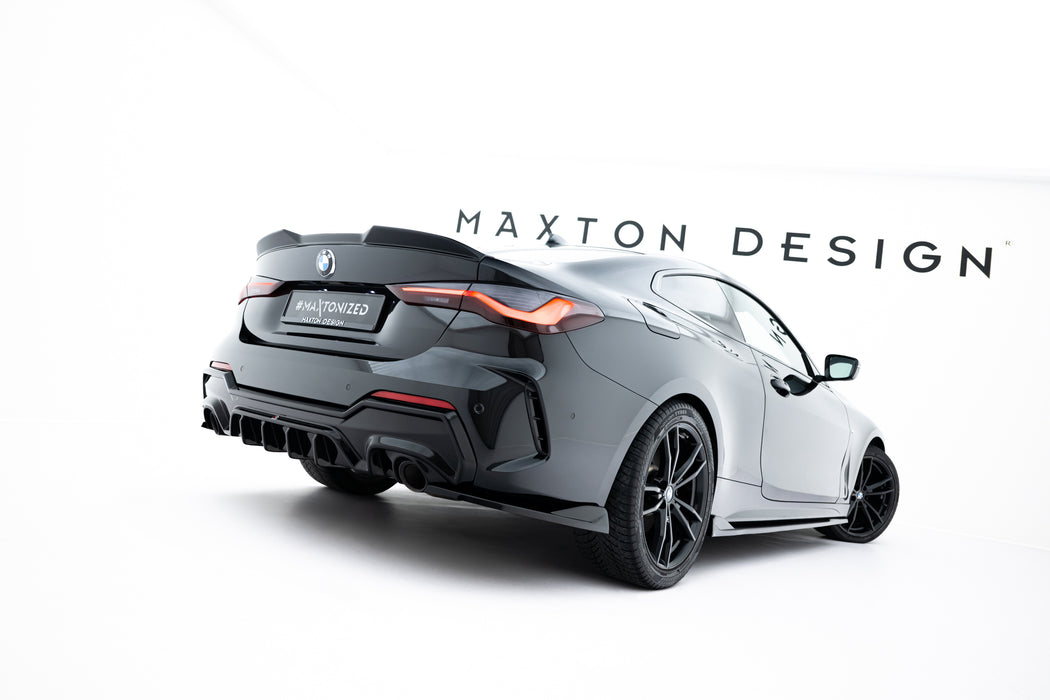 Maxton Design Rear Side Splitters V.8 BMW 4 M-Pack G22 / G23 / G22 Facelift / G23 Facelift