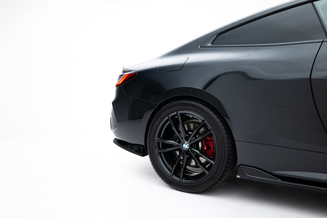 Maxton Design Rear Side Splitters V.8 BMW 4 M-Pack G22 / G23 / G22 Facelift / G23 Facelift