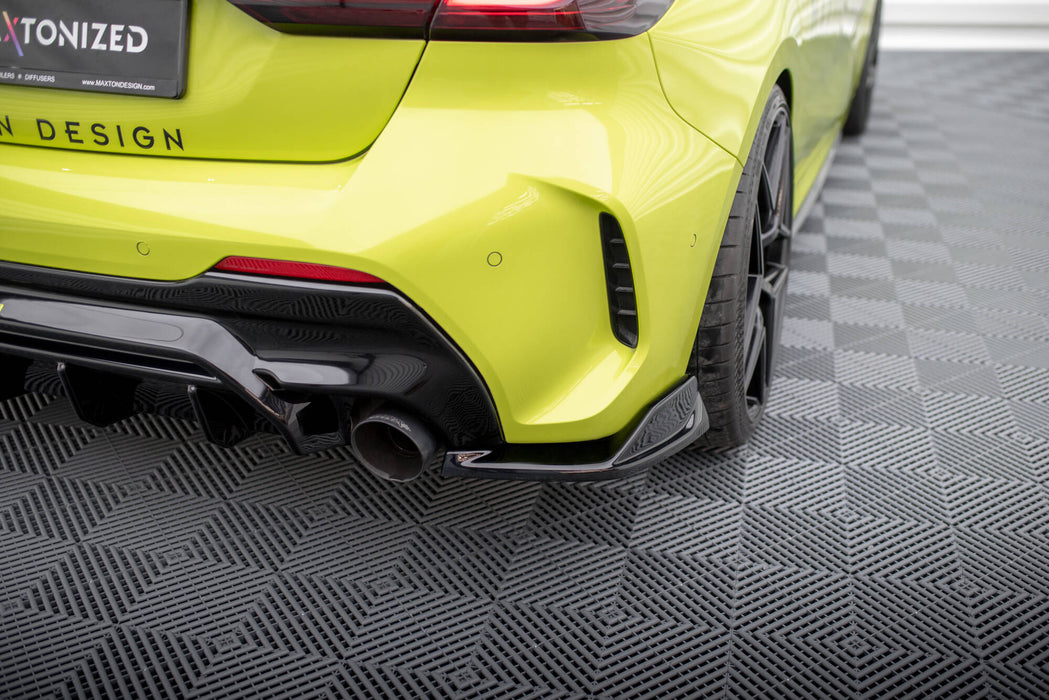Maxton Design Rear Side Splitters V.8 (For rear valance v.1) BMW 1 M-Pack /  M135i / 128ti F40