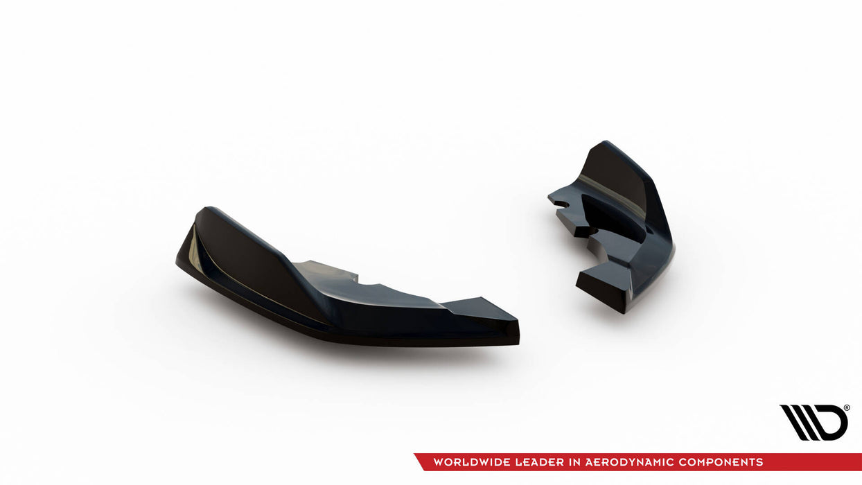 Maxton Design Rear Side Splitters V.8 (For rear valance v.1) BMW 1 M-Pack /  M135i / 128ti F40