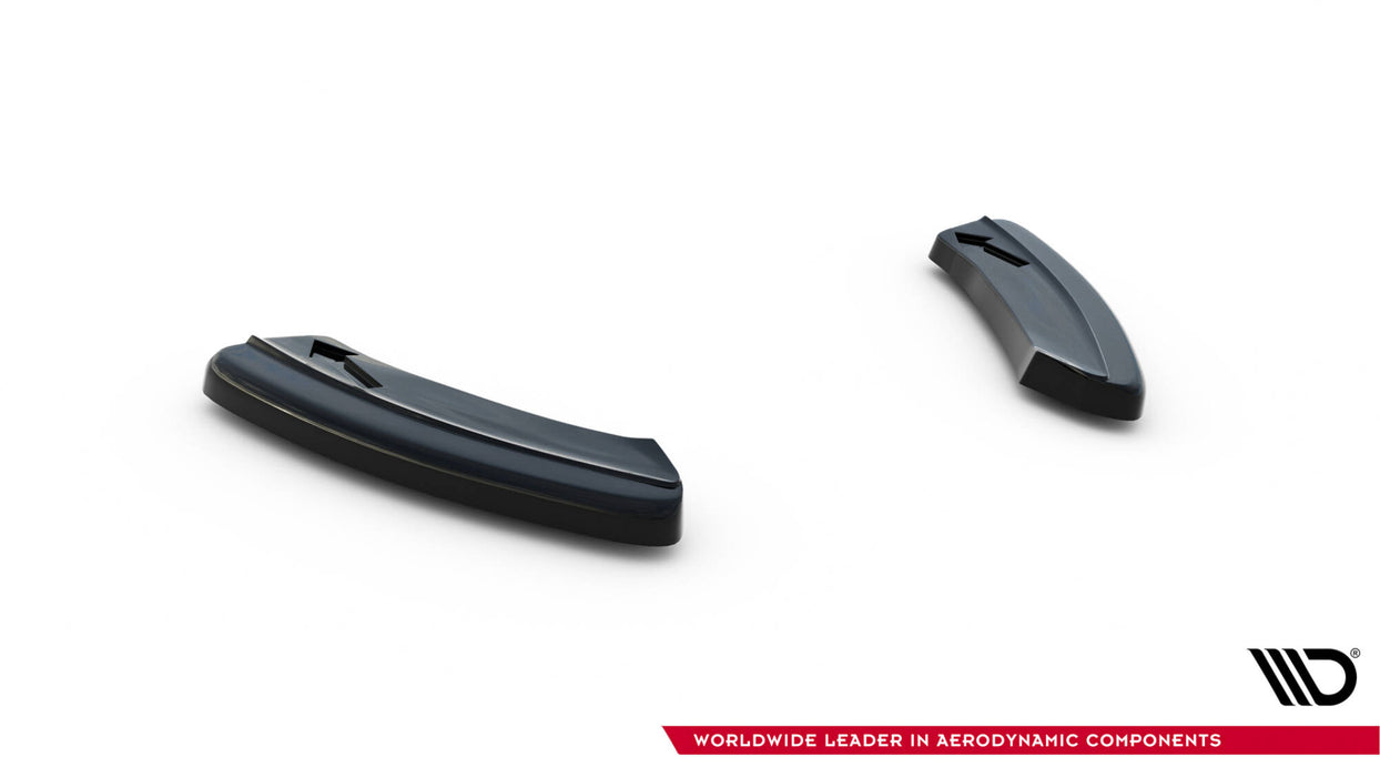 Maxton Design Rear Side Splitters Volkswagen Golf Hatchback R / R-Line Mk7 Facelift