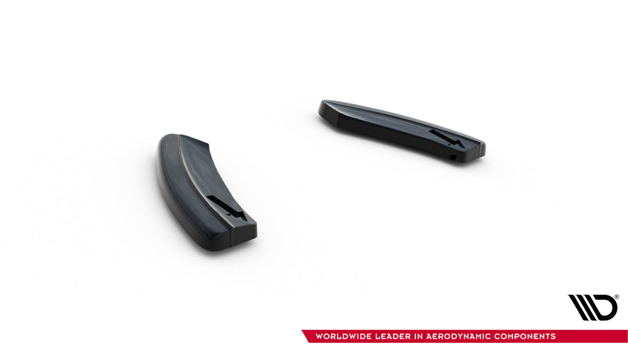Maxton Design Rear Side Splitters Volkswagen Golf Hatchback R / R-Line Mk7 Facelift