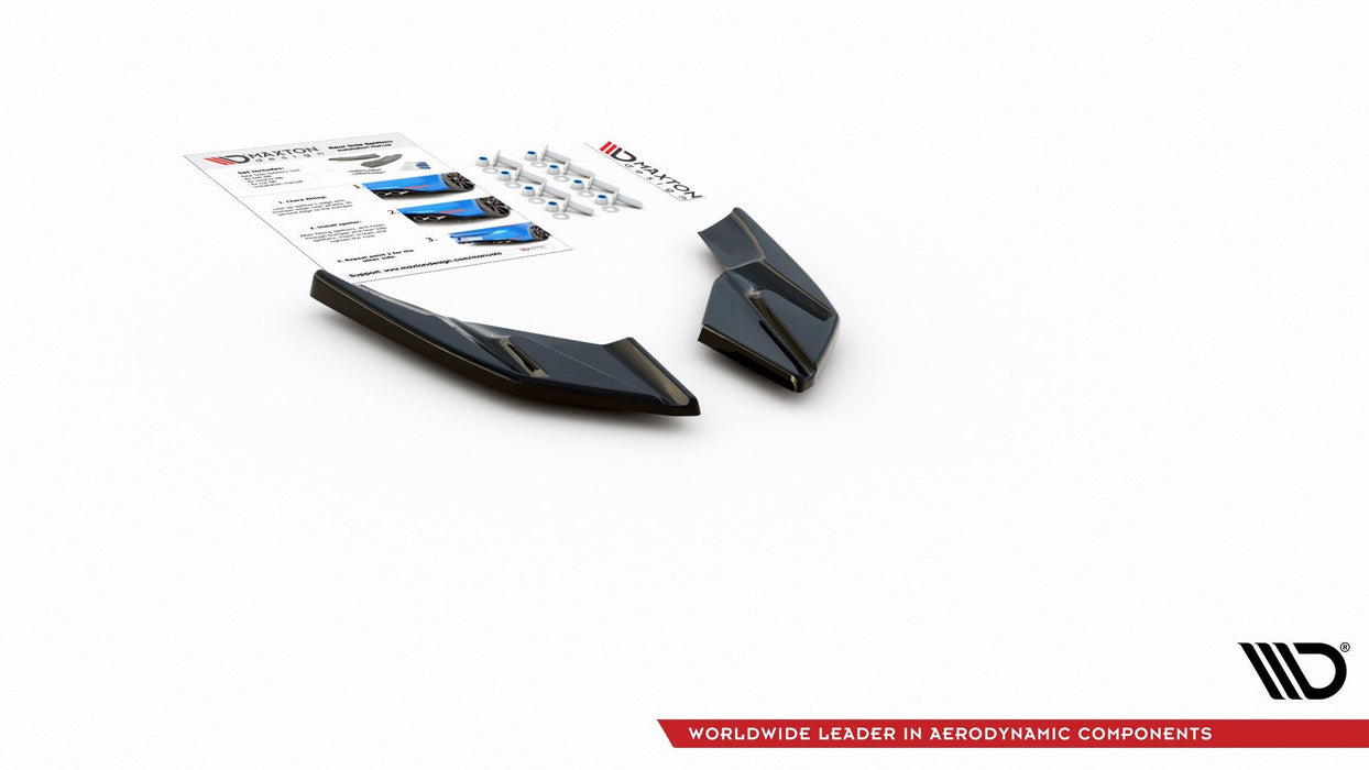 Maxton Design Rear Side Splitters Volkswagen Golf Mk8