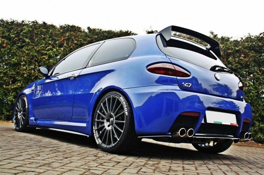Maxton Design Rear Splitter ALFA ROMEO 147 GTA (with vertical bars)