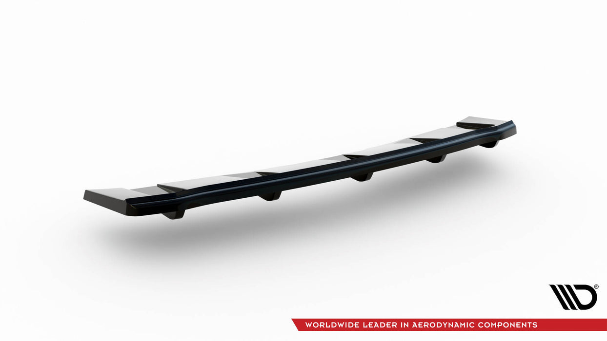 Maxton Design Rear Splitter Audi A5 S-Line F5 Coupe / Sportback (with vertical bars)