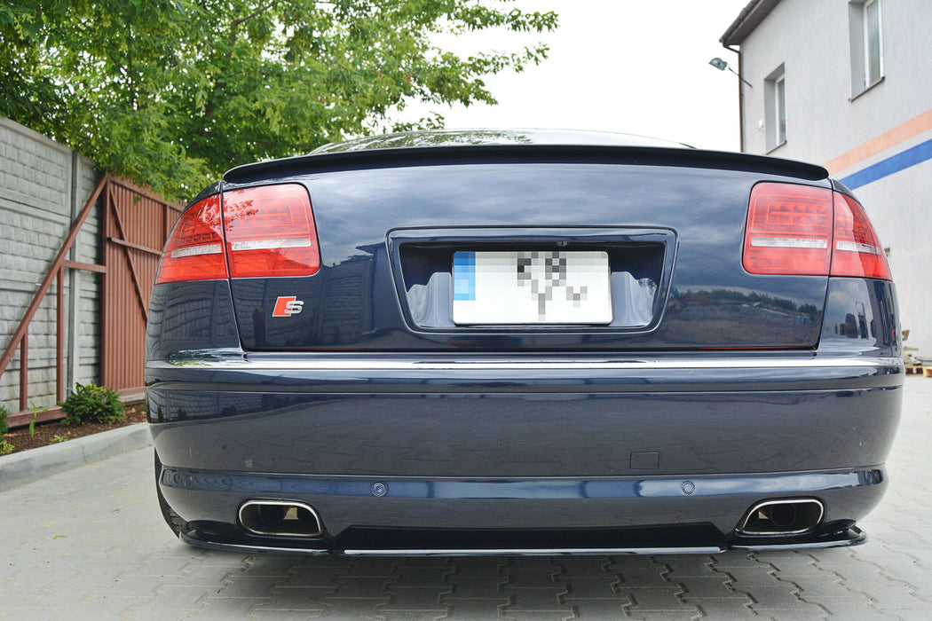 Maxton Design Rear Splitter Audi A8 W12 D3 (without vertical bars)