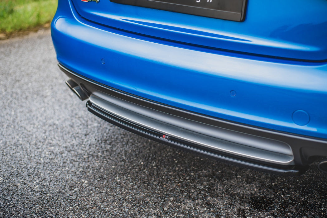 Maxton Design Rear Splitter Audi S4 / A4 S-Line B8 Sedan