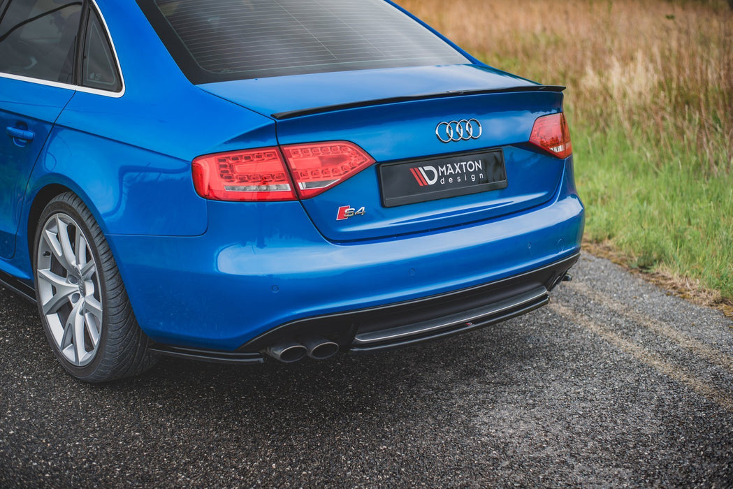 Maxton Design Rear Splitter Audi S4 / A4 S-Line B8 Sedan