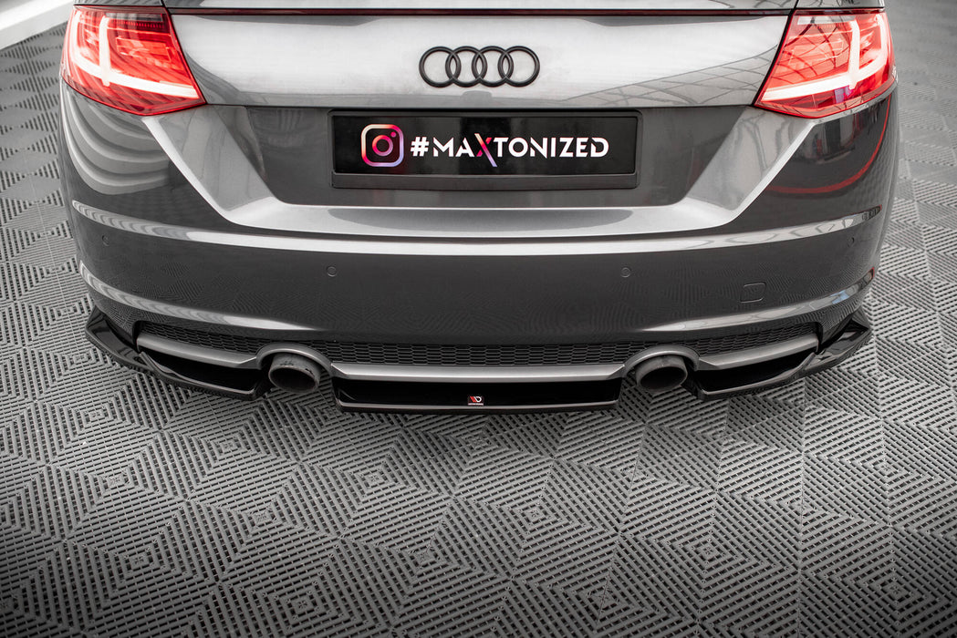 Maxton Design Rear Splitter Audi TT S-Line 8S