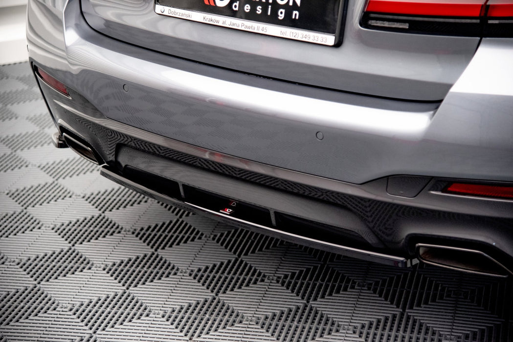 Maxton Design Rear Splitter BMW 5 G30 Facelift M-Pack