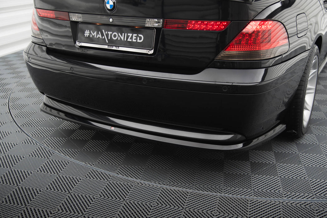 Maxton Design Rear Splitter BMW 7 E65