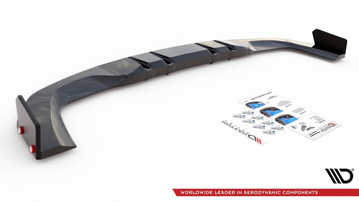 Maxton Design Rear Splitter + Flaps for Mercedes-AMG A 45 S Aero Pack W177