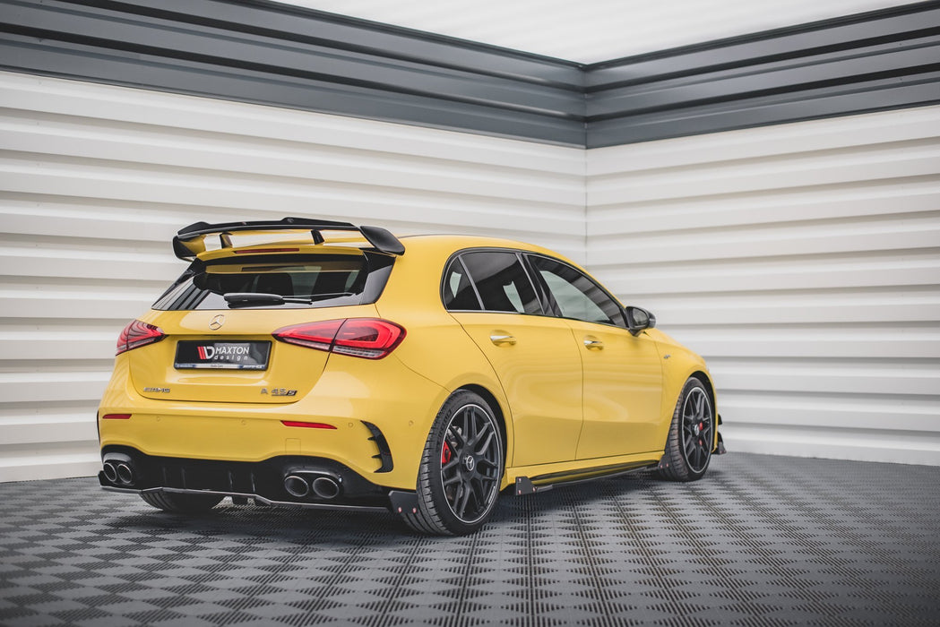 Maxton Design Rear Splitter + Flaps for Mercedes-AMG A 45 S Aero Pack W177