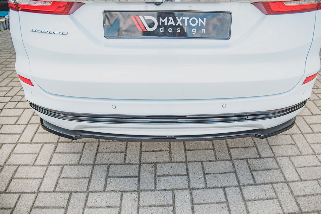 Maxton Design Rear Splitter Ford Mondeo Estate Platinium Mk5 Facelift
