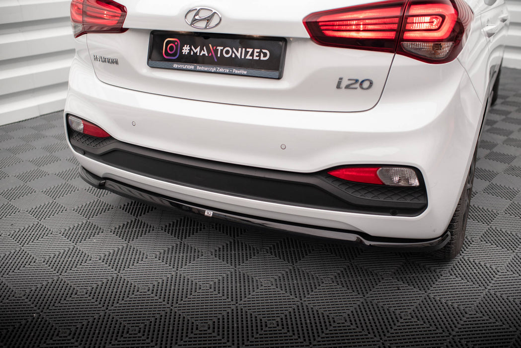 Maxton Design Rear Splitter Hyundai I20 Mk2 Facelift