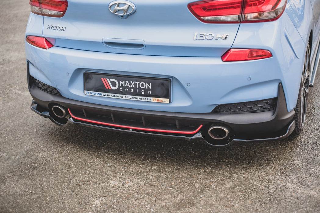 Maxton Design Rear Splitter Hyundai I30 N Mk3 Hatchback
