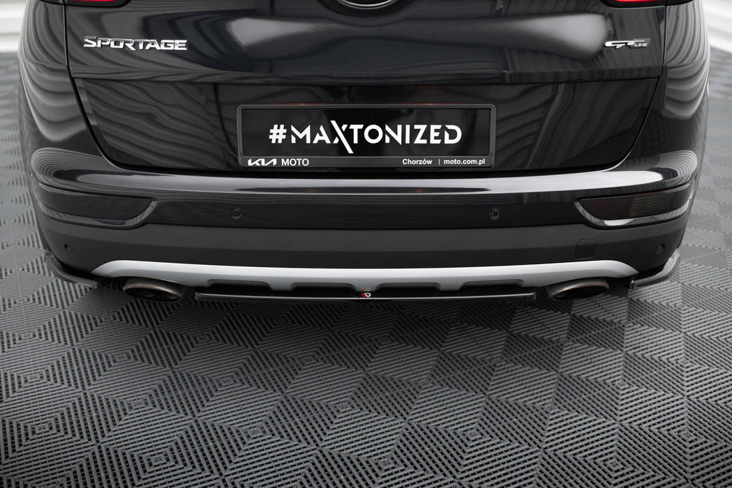 Maxton Design Rear Splitter KIA SPORTAGE mk4 GT-Line
