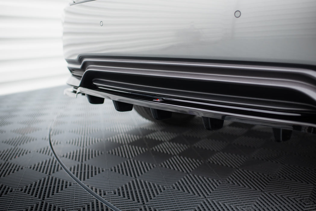 Maxton Design Rear Splitter Lexus RX Mk4 H (with vertical bars)