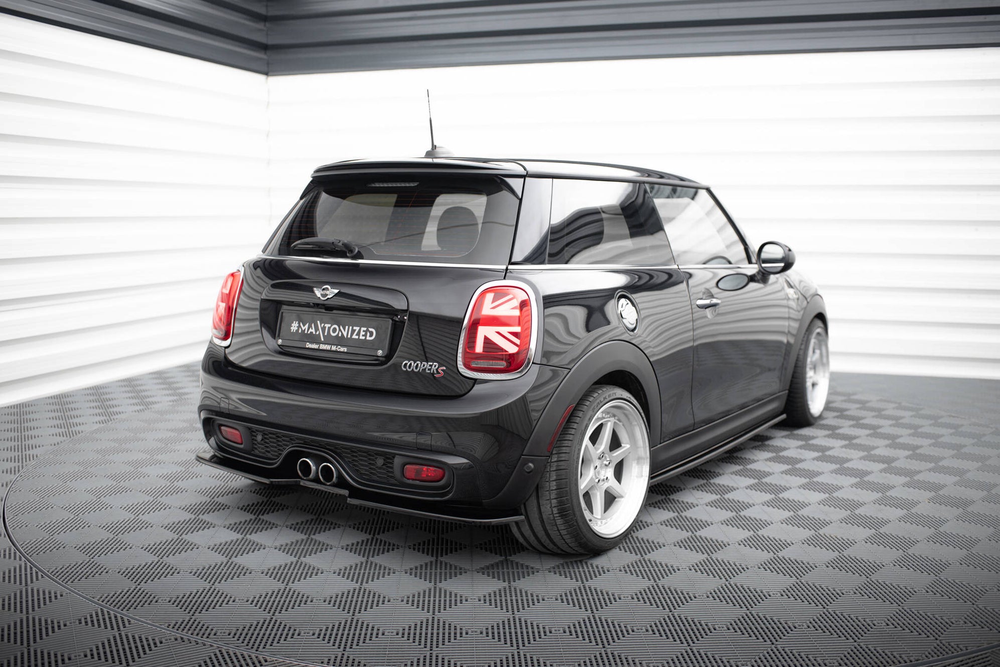 Maxton Design Rear Splitter MINI COOPER S MK3 PREFACE 3-DOOR (F56 ...