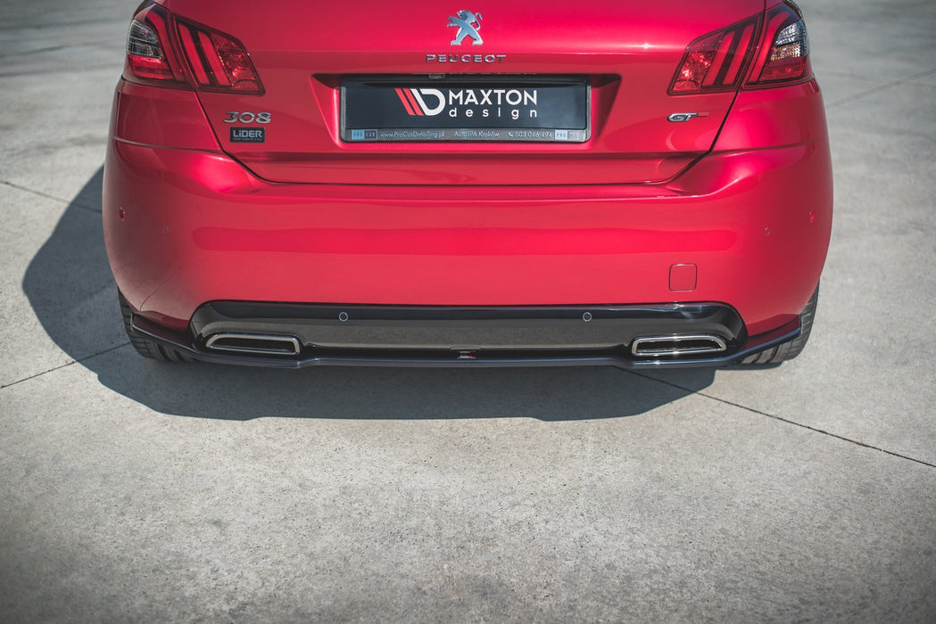 Maxton Design Rear Splitter Peugeot 308 GT Mk2 Facelift