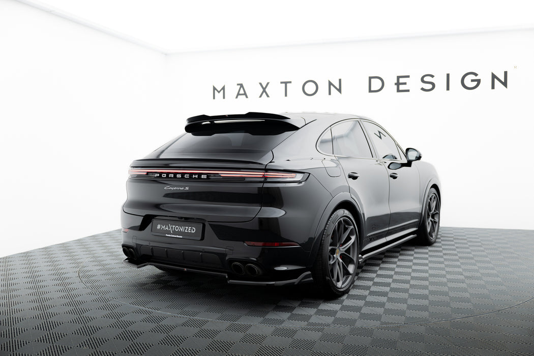 Maxton Design Rear Splitter Porsche Cayenne SUV / Coupe Mk3 Facelift