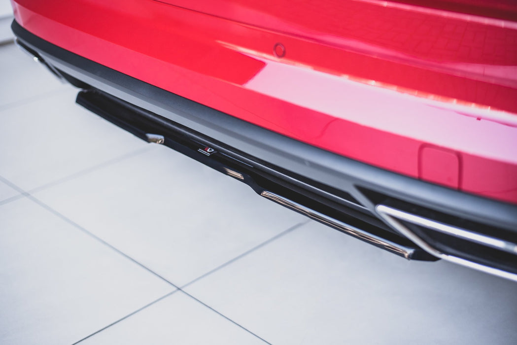 Maxton Design Rear Splitter Skoda Kodiaq RS Mk1 / Mk1 Facelift