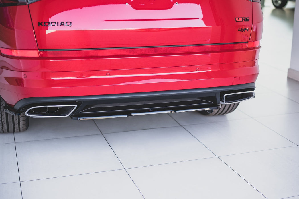 Maxton Design Rear Splitter Skoda Kodiaq RS Mk1 / Mk1 Facelift