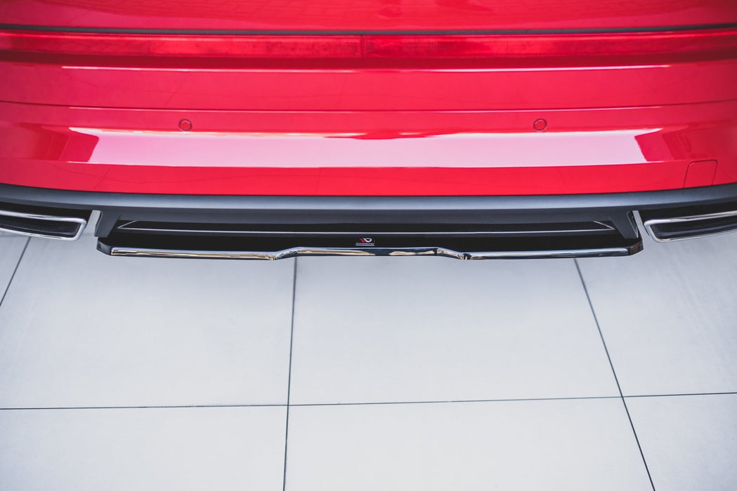 Maxton Design Rear Splitter Skoda Kodiaq RS Mk1 / Mk1 Facelift