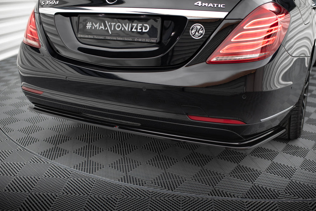 Maxton Design Rear Splitter V.2 Mercedes-Benz S W222
