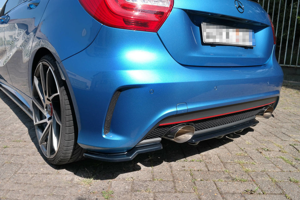 Maxton Design Rear Splitter (WITH VERTICAL BARS) MERCEDES-BENZ W176 AMG-LINE PREFACE