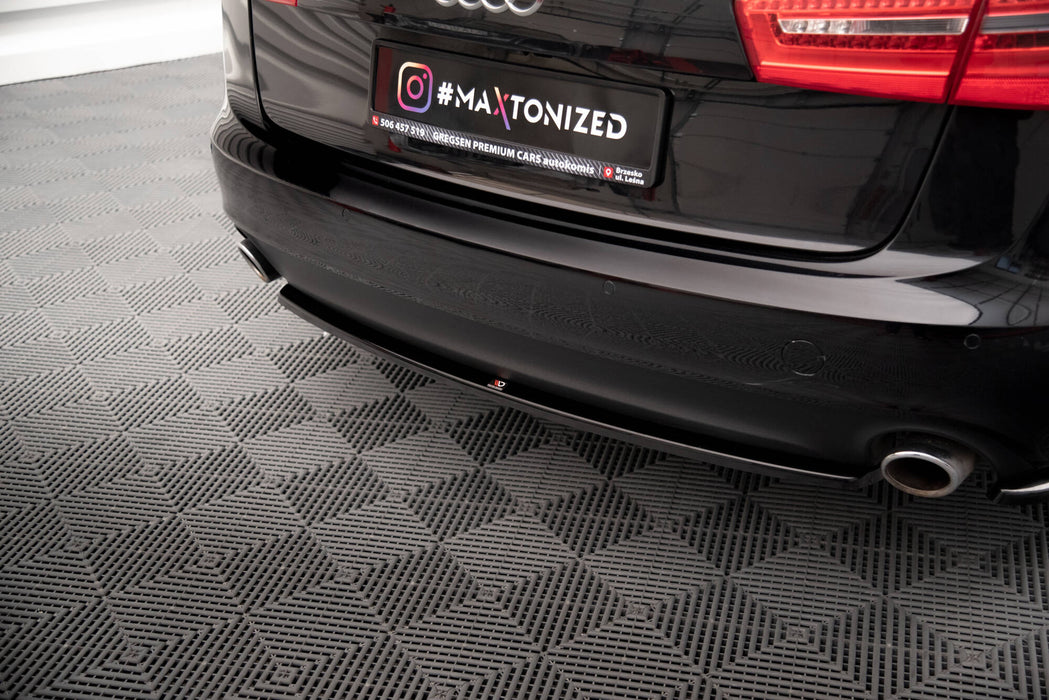 Maxton Design Rear Splitter for Audi A6 Avant / Sedan C7