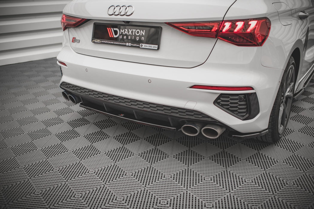 Maxton Design Rear Splitter for Audi S3 Sportback 8Y