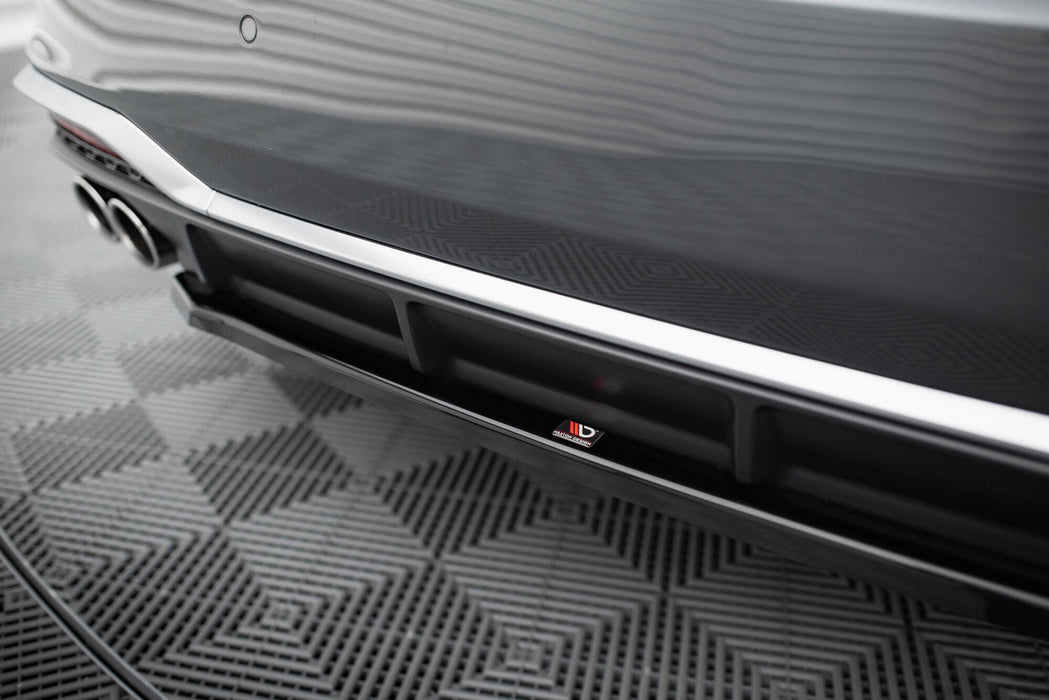 Maxton Design Rear Splitter for Audi S5 Sportback / Coupe F5 Facelift