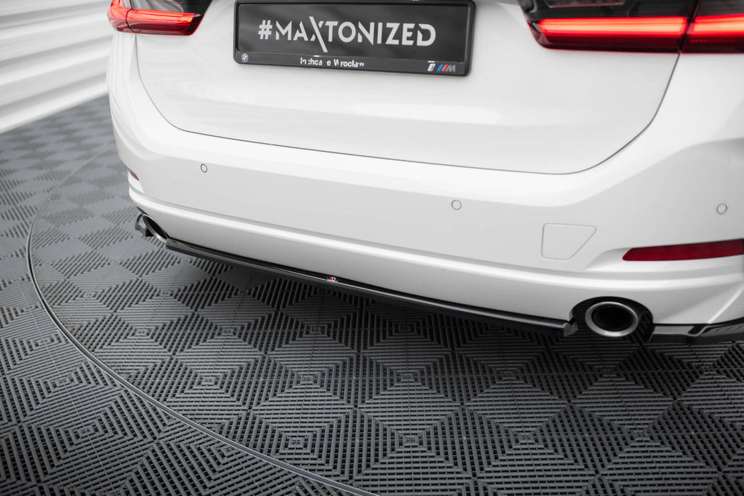 Maxton Design Rear Splitter for BMW 3 Sedan / Touring G20 / G21 Facelift
