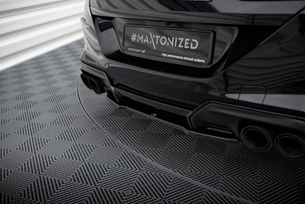 Maxton Design Rear Splitter for BMW M8  Gran Coupe F93 / Coupe F92